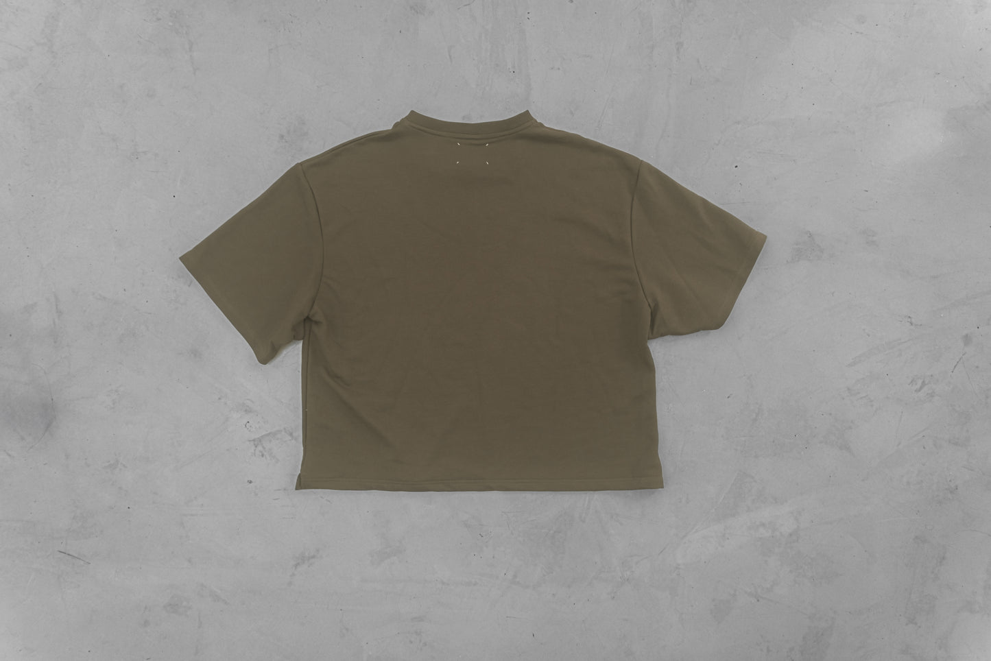 Octagonal Boxy T Green