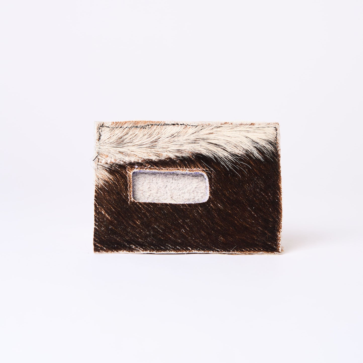 COW HAIR CARD HOLDER - BI –SCAR (V)