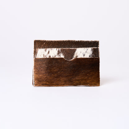 COW HAIR CARD HOLDER -  HORIZONTALSCAR  (H)