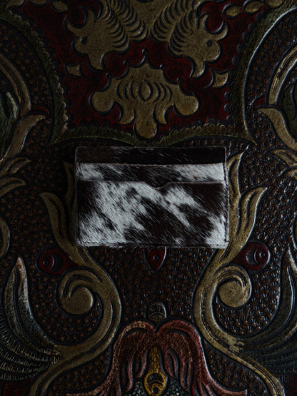 Cow Hair Card Holder H #1