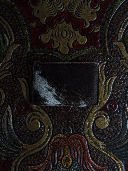 Cow Hair Card Holder H #1