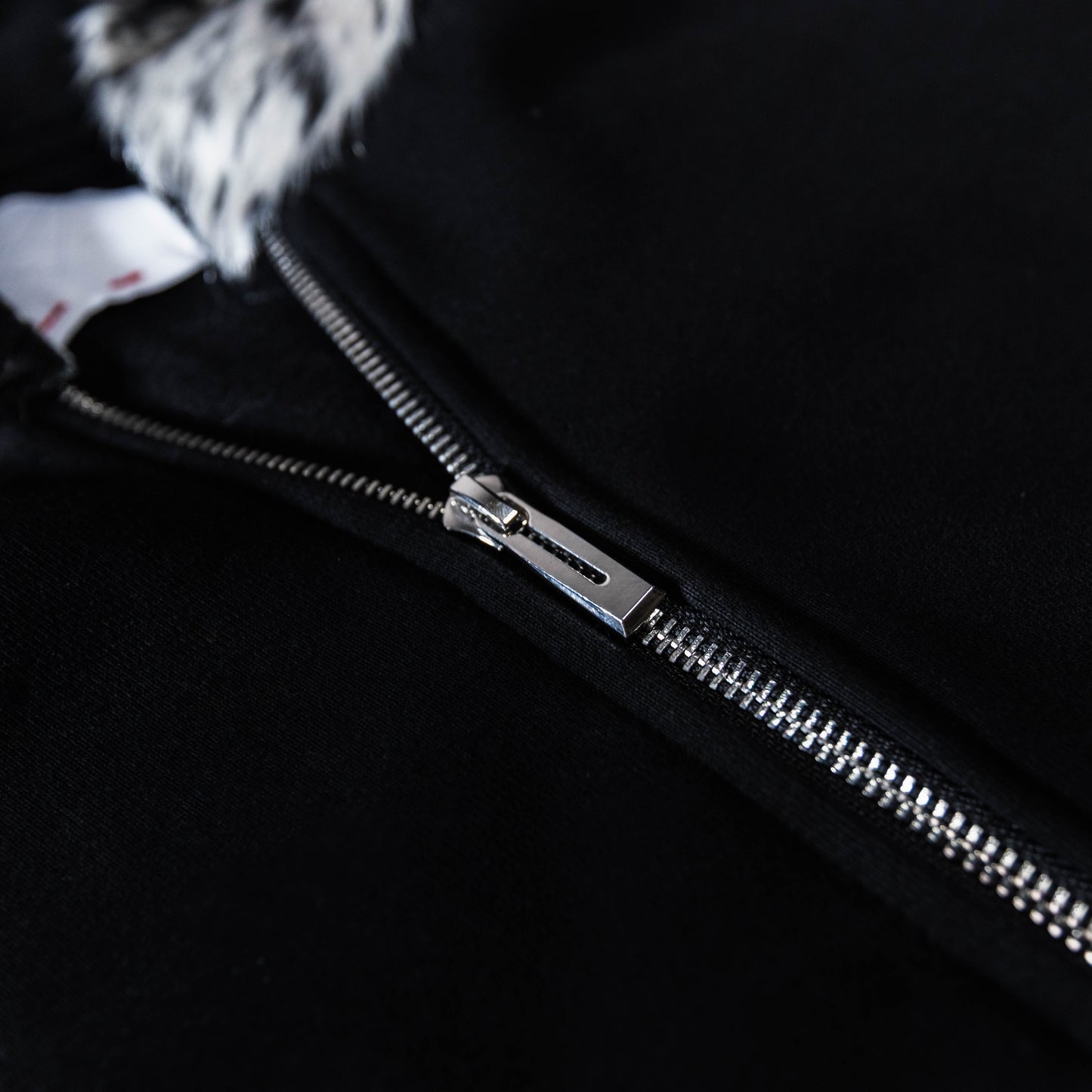 Hoodie  Cow Hair zipper