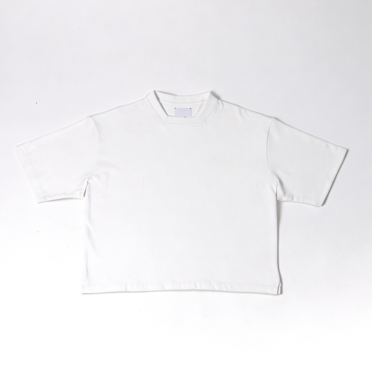 White Octogonal T