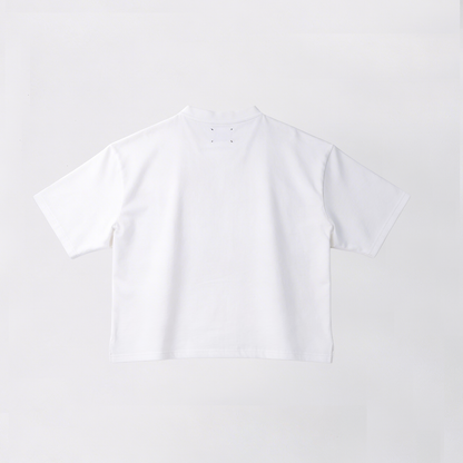 White Octogonal T